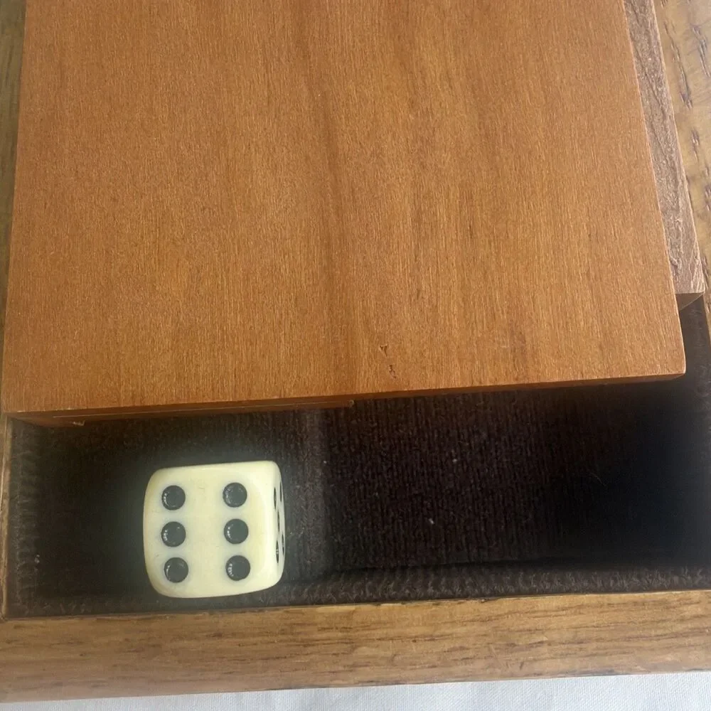 Vintage Rummikub Deluxe Wooden Carry Case Complete 106 Tiles American Way